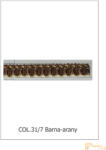  (3 változat 6 szín) Elegáns gyöngyös paszományhoz bortni 9834 col31/7 Barna arany