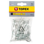 Topex popszegecs 4.0x10mm 50db (43E402)