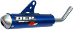 DEP PIPES KTM 2 Ütemű KTM85 SX 04-17 / HVA TC 85 14-17 MX Kipufogó Dob (KÉK) 5060630144999 DEPT2801 (DEPT2801)
