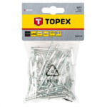 Topex popszegecs 4.8x10mm 50db (43E502)
