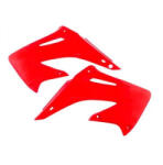 ACERBIS Radiátor Borítások Honda Cr125 02-07 + Cr250 01-07 + Cre (fekete * Piros) Ac 0003879 (ac 0003879)