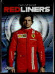 Topps 2021 Topps Chrome Formula 1 Racing Redliners #RL-8 Carlos Sainz