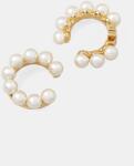 Tory Burch fülbevaló Kira Pearl Ear Cuff Set 2 db 164619-137 - arany Univerzális méret