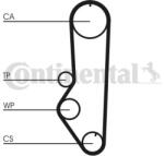 Continental Ctam Curea de distributie CONTINENTAL CTAM CT690 - fixbox