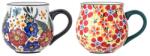Bloomingville bögre készlet Florist 350 ml 2 db piros - piros Univerzális méret