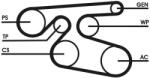 Continental Ctam Curea transmisie cu caneluri CONTINENTAL CTAM 7PK2000 - fixbox
