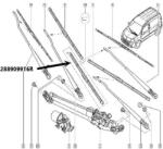 Renault Lamela stergator ORIGINAL RENAULT 288909916R (288909916R)