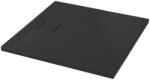 Cersanit Cadita dus patrata neagra 90x90 cm Cersanit Tako Slim cu sifon inclus (S932-166)