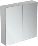 Ideal Standard Dulap suspendat cu 2 usi si oglinda Ideal Standard MirrorLight, 70 cm, gri mat (T3439AL)