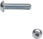  D-fejű belsőkulcsnyílású csavar M3x8 TM - 10.9 (ISO 7380-1, horganyzott)