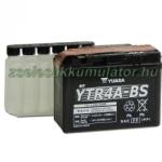 YUASA AGM 12V 2.3Ah left+ YTR4A-BS