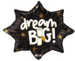 Kaleidoscope Ballagási fólia lufi 18" 45cm Dream Big (LUFI467483)