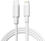 OBALME Кабел OBAL-ME Fast Charge от USB-C към Lightning, 1m, Бял (CL20WH)