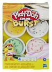 Hasbro Color Burst gyurma 4 x 56 gramm zöld, narancs, barna, rózsaszín (E8061) (E8061)