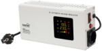 Home AVR500S feszültségstabilizátor, 500VA, automatikus működés, vékony kivitel, falra szerelhető, színes digitális kijelző, teljeskörű meghibásodás elleni védelem (AVR500S)