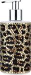 VIVIAN GRAY Krémes folyékony kézszappan Leopard in Gold (Soap Dispenser) 250 ml