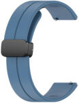 Techsuit - 20 mm-es óraszíj (W011) - Samsung Galaxy Watch 4/5/Active 2, Huawei Watch GT 3 (42mm)/GT 3 Pro (43mm) - Kék