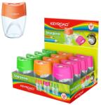 Keyroad Hegyező 2 lyukú tartályos 12 db/display Keyroad Mellow 2 vegyes színek (KR972388) - web24