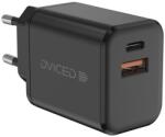 Dviced DV221007 35W USB/Type-C adapter - Fekete (DV221007)