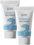 Wooden Spoon Set - Deodorant cremă Freshness, 2 x 40 ml