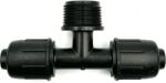 AGRONOMO Teu cu manson pentru tub picurare FE 16x3/4"x16mm (TEU16X3-4)