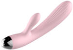  B-Series vibrátor/pulzátor, csiklóizgató ággal, melegítő funkcióval (rózsaszín) - szeresdmagad