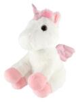 Teddies Unicorn Rojoko cu aripi de pluș 38cm funcționează cu baterie cu lumină și sunet (TD00120021)