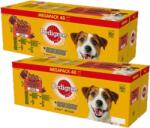 PEDIGREE Pedigree nedves zselés felnőtt kutyatáp vegyes ízesítéssel (marha, csirke, bárány, baromfi, baromfi) 80x100g