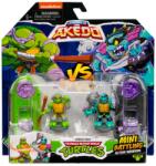 Akedo Set 2 figurine, Akedo, Testoasele Ninja, Donnie Vs Slash, S3 Figurina