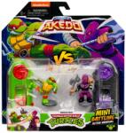 Akedo Set 2 figurine, Akedo, Testoasele Ninja, Raph Vs Foot Soldier, S3 Figurina