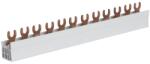 Hager Fázissín 4db 3P készülék részére, 10mm2, 63A, 12M, 210mm (KDN363A) (KDN363A)