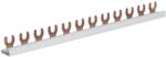 Hager Fázissín 12db 1P kismegszakítóhoz, 10mm2, 63A, 12M, 210mm (KDN163A) (KDN163A)