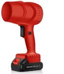 Flippy Suflanta de Aer Multifunctionala Portabila, Flippy, Incarcare Auto, pentru Gratar, Masina, Indepartare Frunze si Praf, 1500 mAh, Viteta de Rotatie 25000 RPM, 2 Baterii de Li si Incarcator, Rosu (teo-1