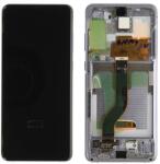 Samsung GH82-31430A Gyári Samsung Galaxy S20 Plus OLED kijelző érintővel Lila kerettel előlap (GH82-31430A)