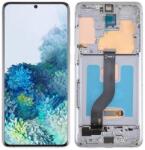  GH82-31430A Samsung Galaxy S20 Plus/ S20 Plus 5G OLED kijelző érintővel Szürke kerettel előlap (GH82-31430A)