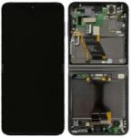 Samsung F731 Galaxy Z Flip 5 5G (2023) Előlap Keret+Nagy LCD Kijelző+Érintőpanel, Grafitszürke (GH82-31827A) Gyári Service Pack