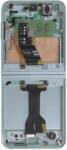 Samsung F741Galaxy Z Flip 6 5G (2024) Előlap Keret+Nagy LCD Kijelző+Érintőpanel, Zöld, Minth (GH82-35013D, GH82-35014D) Service Pack
