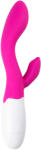 EasyToys Lily - вибратор с клиторна приставка - розов