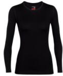 Icebreaker Tech LS Crewe Women (104387) Tricou cu mânecă lungă Icebreaker Black001 XS