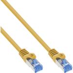 InLine Cablu de retea RJ45 Cat. 6A S/FTP LSoH CCA 0.3m Galben, InLine IL72633Y (IL72633Y)