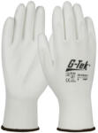 G-Tek G-TEK kötött, PU tenyérmártott, poliészter munkavédelmi kesztyű - Fehér - 08/M (GTEK-33-FG313-8)