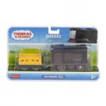 Mattel Thomas si Prietenii Locomotiva motorizata Diesel cu un vagon HDY64 Trenulet