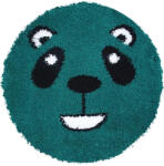 Fantasy Covor Fantasy Panda, Verde, 67x67 cm, Rotund, 2550 gr mp (2211698821800) Covor