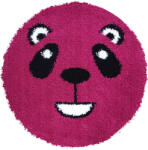 Fantasy Covor Fantasy Panda, Roz, 67x67 cm, Rotund, 2550 gr mp (2211698821770) Covor