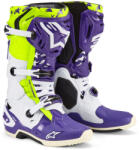  Alpinestars Tech10 Limited Edition Dirt Studios Csizma White Violet Yellow (m130-600)