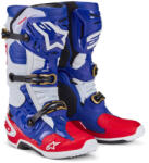  Alpinestars Tech 10 Limited Edition Union Red Bud Csizma Red Dark Blue White (m130-542)