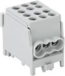Tracon Electric Főáramköri leágazó kapocs, sínre szerelhető, szürke 2.5-25mm2, max. 1000VAC/DC, max. 101A (FLECU-25-16-3)