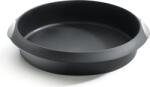 Lékué Formă pentru copt Lekue rotundă 26 cm neagră de silicon (880988)