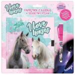DERFORM Lovas titkos napló UV tollal - Love horses