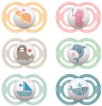 MAM Játszócumi Perfect, megújult! szilikon lapított (méret: 3) 16+ hó - diaper